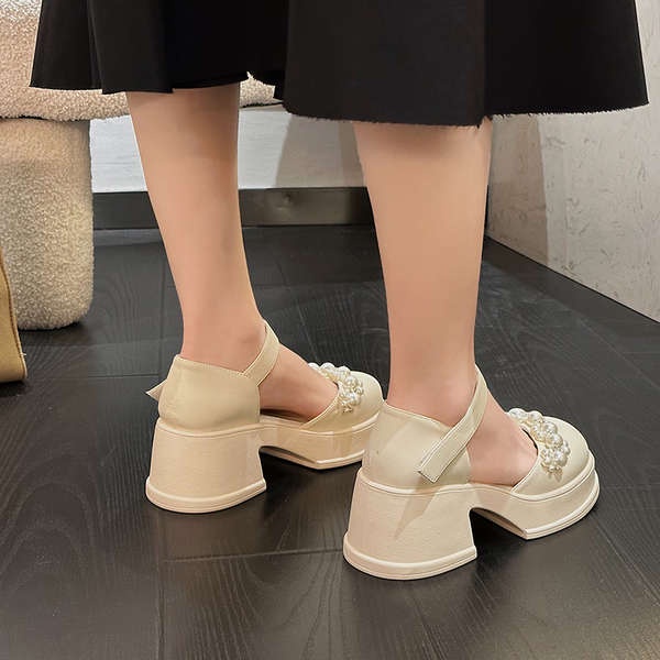 Giày Xăng Đan Đế Dày Thời Trang Mùa Hè Cho Nữ