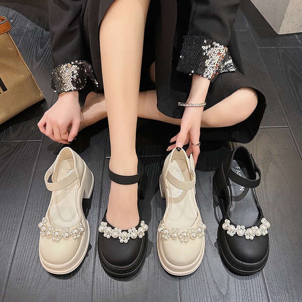 Giày Xăng Đan Đế Dày Thời Trang Mùa Hè Cho Nữ