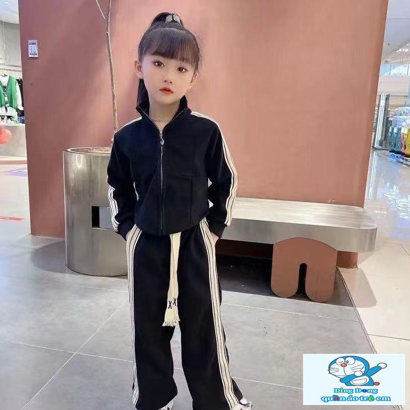 Bộ Đồ Thể Thao Phong Cách Thời Trang Mùa Xuân Mới 2023 Kích Thước Lớn Phong Cách Phương Tây Cho Bé Gái
