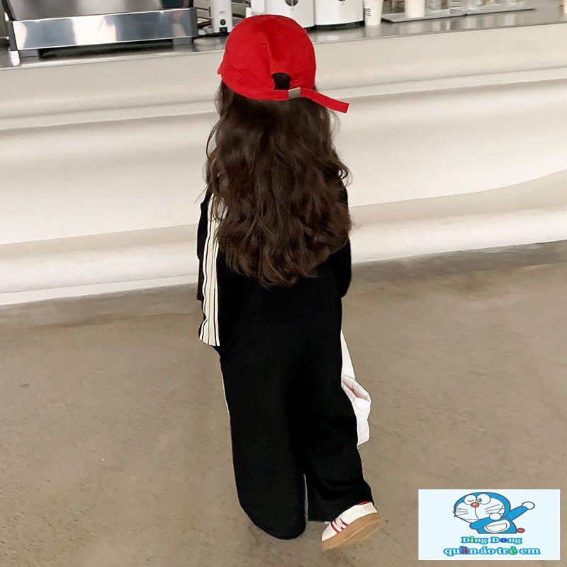 Set Đồ Thể Thao Hai Món Thời Trang Xuân Thu 2023 Phong Cách Mới Cho Bé Gái