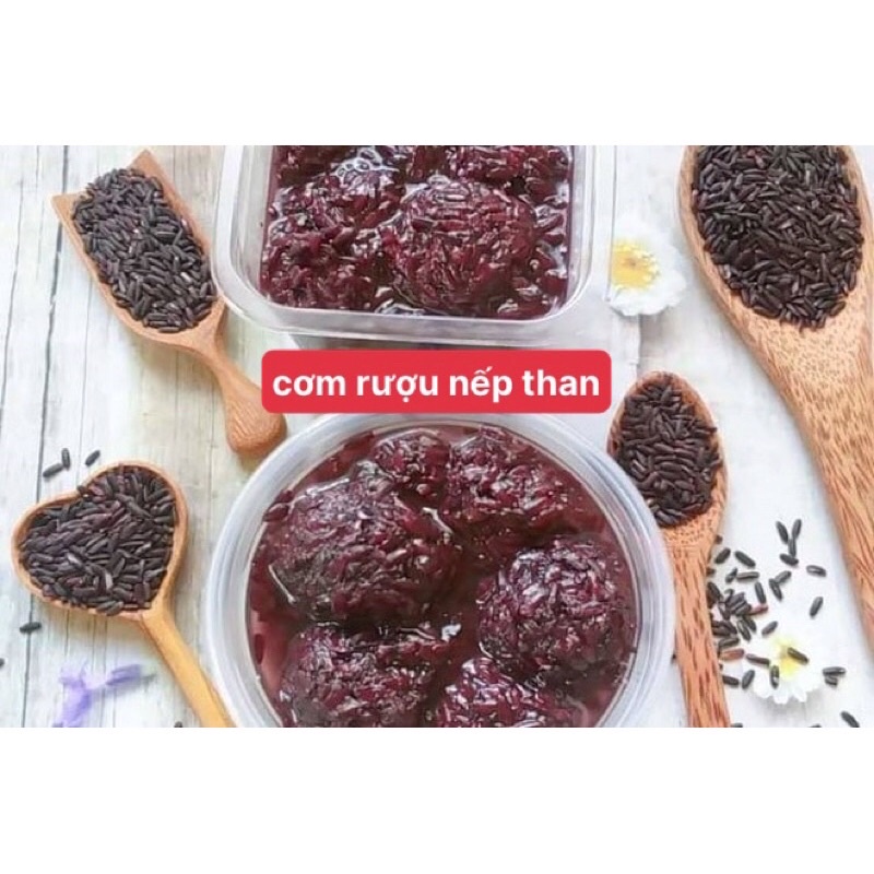 Nếp Than 1kg dẻo thơm Hút Chân Không