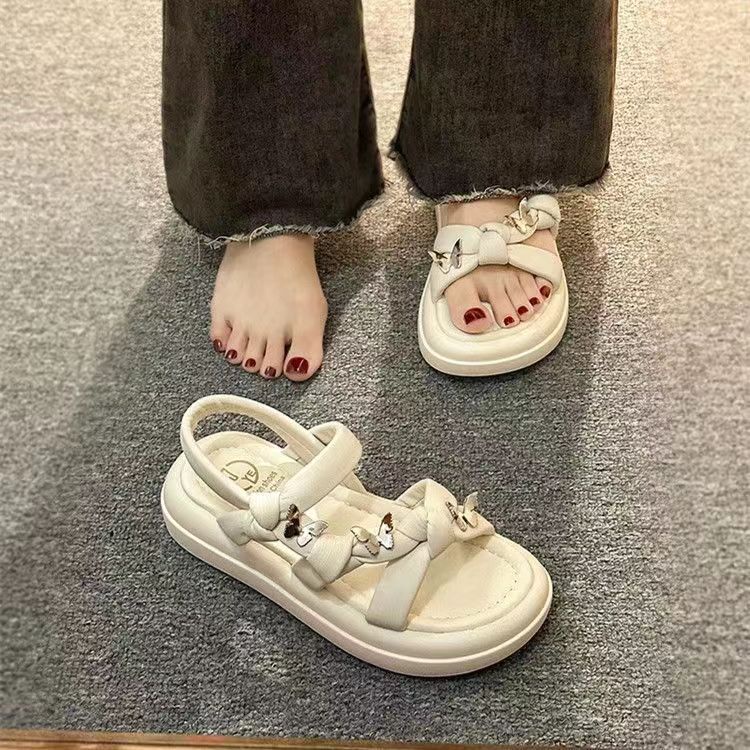 Dép Sandal Đế Dày Thời Trang Dành Cho Nữ