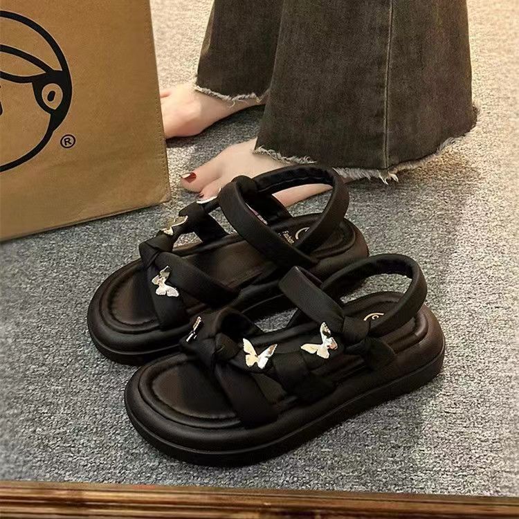 Dép Sandal Đế Dày Thời Trang Dành Cho Nữ