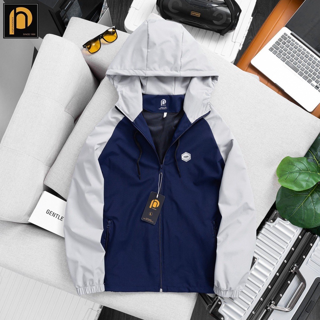 Áo Khoác Gió Nam Nữ 2 Lớp Gió Siêu Dày Dặn Ấm Áp có túi khóa