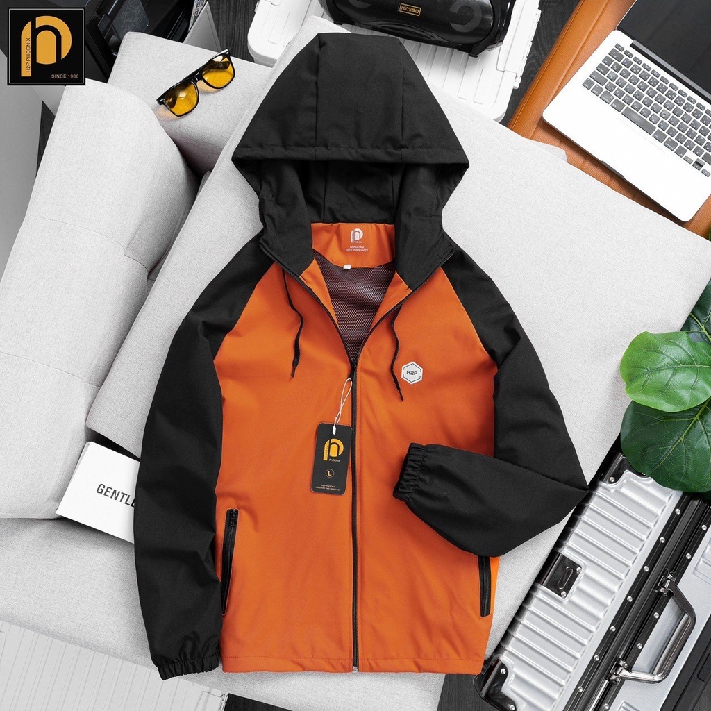 Áo Khoác Gió Nam Nữ 2 Lớp Gió Siêu Dày Dặn Ấm Áp có túi khóa