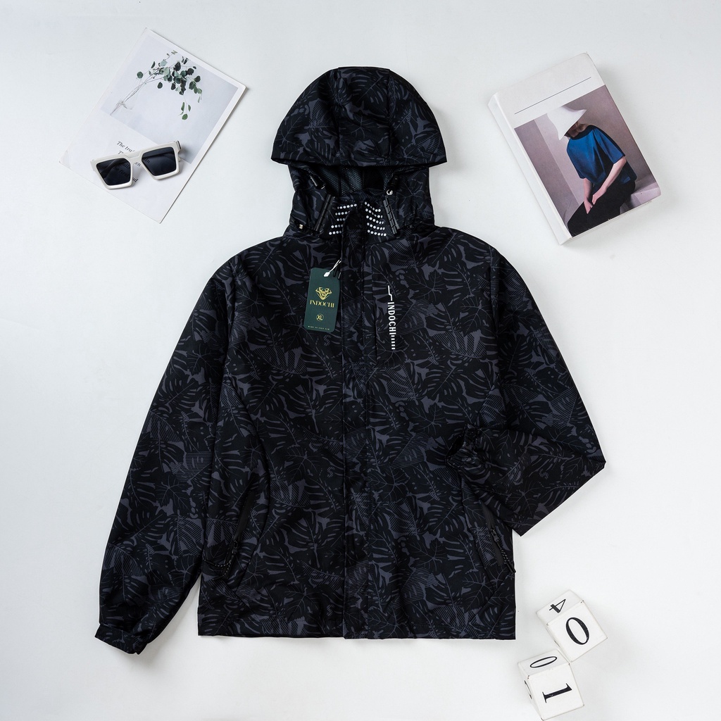 Áo khoác gió nam họa tiết thu đông siêu đẹp dài dặn