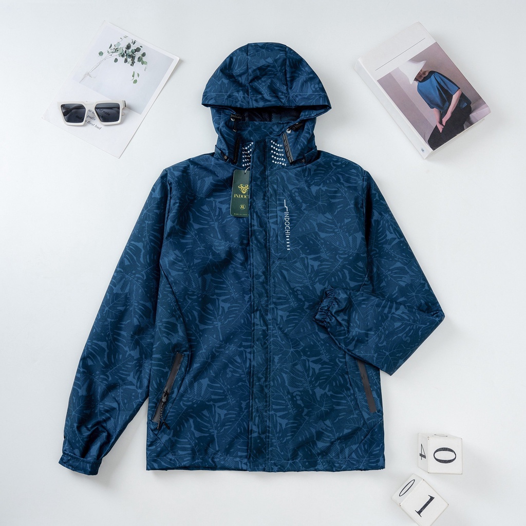 Áo khoác gió nam họa tiết thu đông siêu đẹp dài dặn