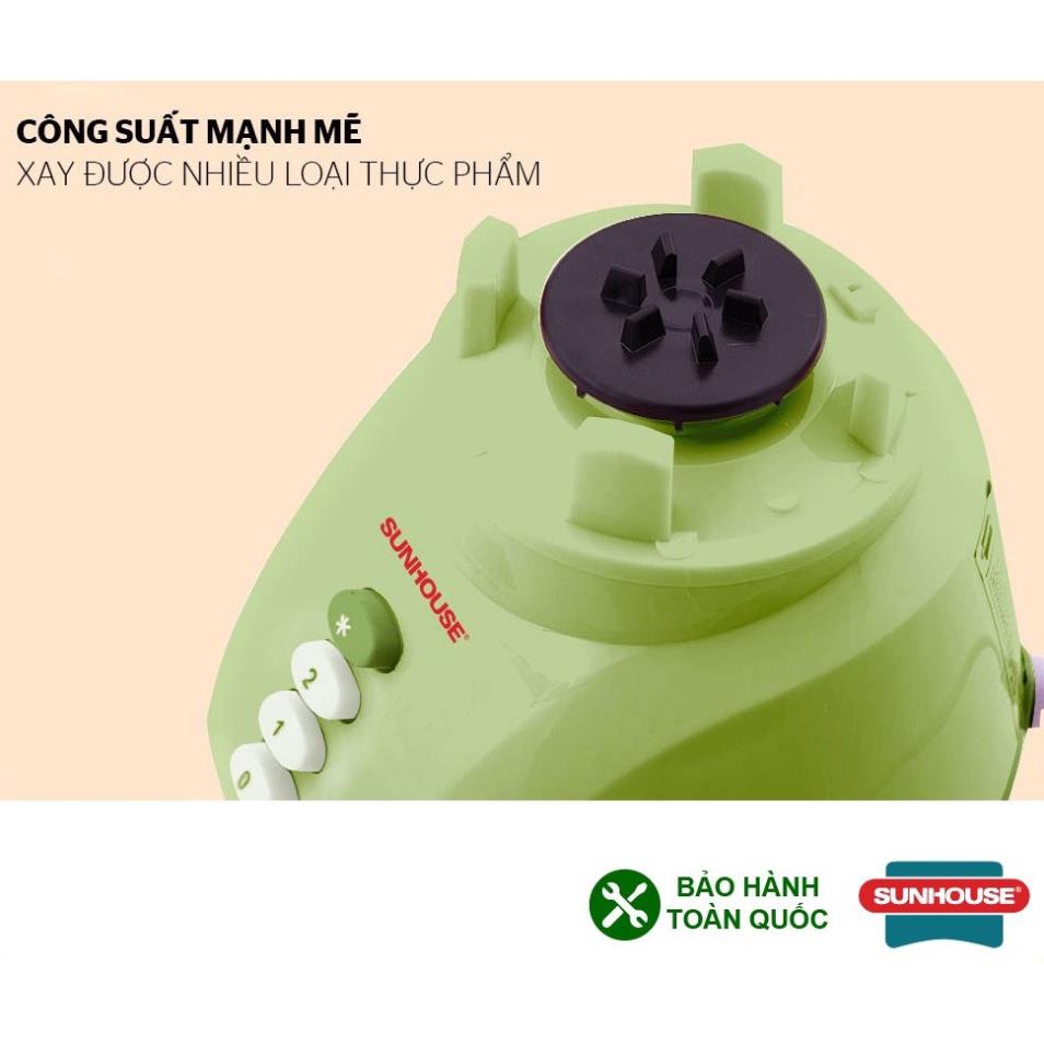 Máy Xay Sinh Tố SUNHOUSE SHD5112 Công Suất 350W - Kèm 2 Cối Thủy Tinh