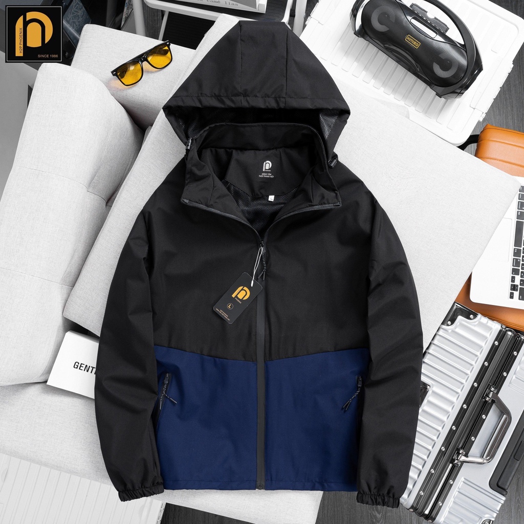 Áo Khoác Gió Nam Lót Lưới thu đông phối màu chất gió tráng bạc siêu đẹp