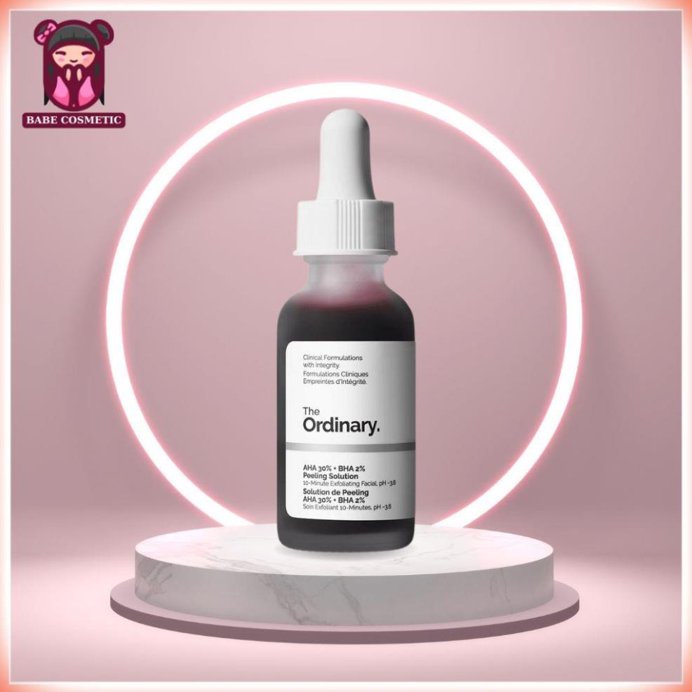 Tinh Chất Serum The Ordinary AHA 30% + BHA 2% Peeling Solution Full Size 30ml