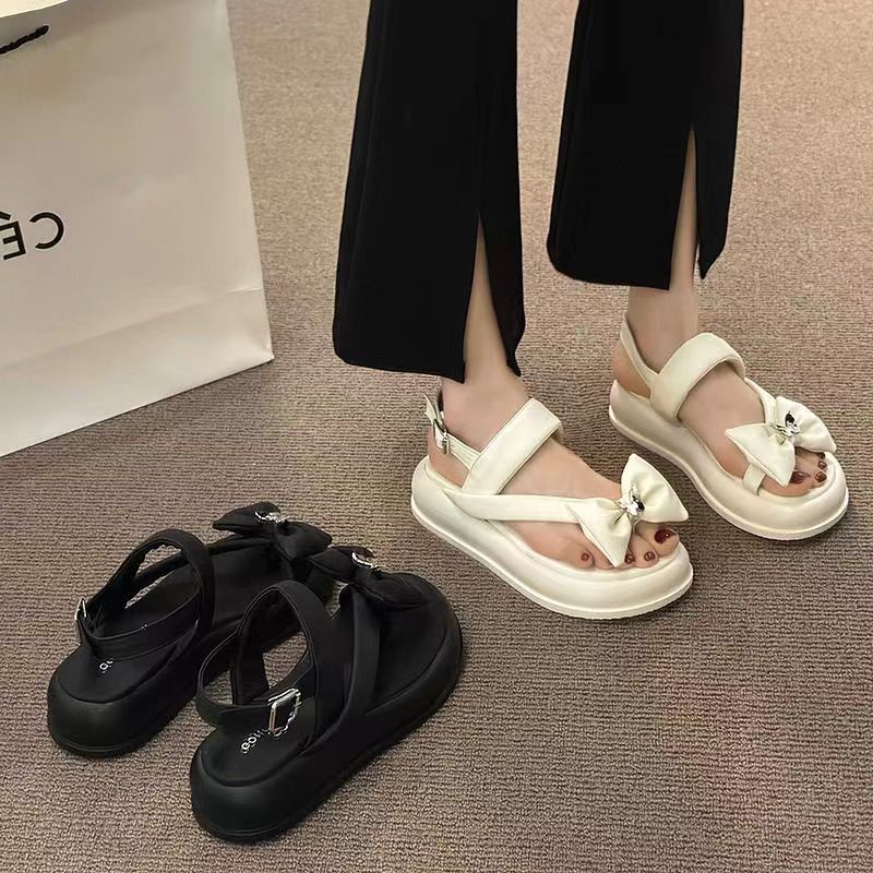 Dép Sandal Đế Dày Thời Trang Hàn Quốc Mới