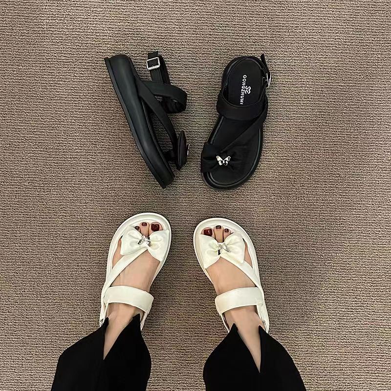 Dép Sandal Đế Dày Thời Trang Hàn Quốc Mới