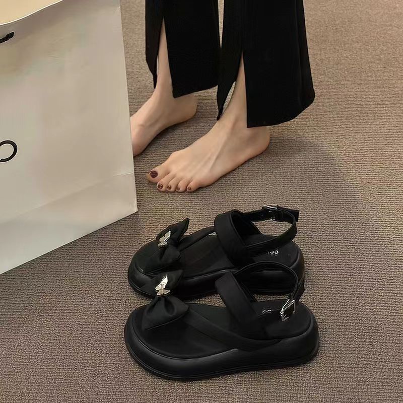 Dép Sandal Đế Dày Thời Trang Hàn Quốc Mới