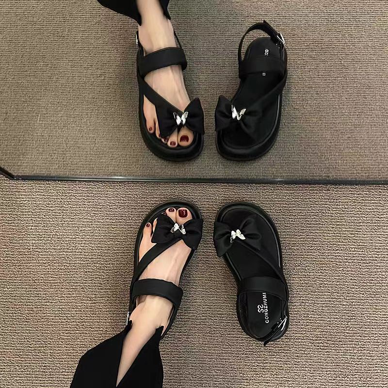Dép Sandal Đế Dày Thời Trang Hàn Quốc Mới