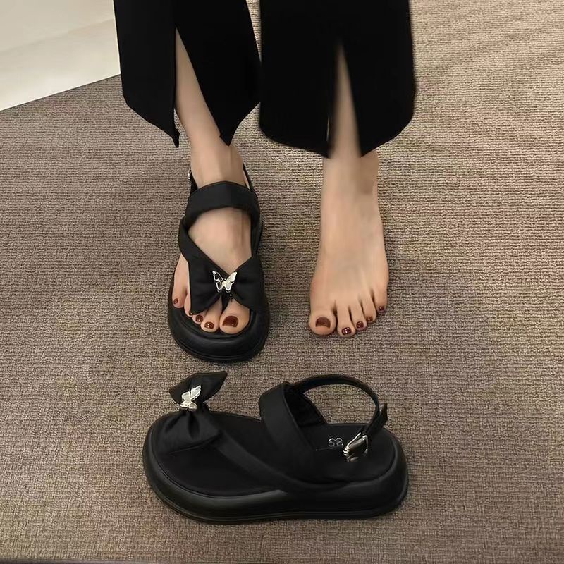 Dép Sandal Đế Dày Thời Trang Hàn Quốc Mới