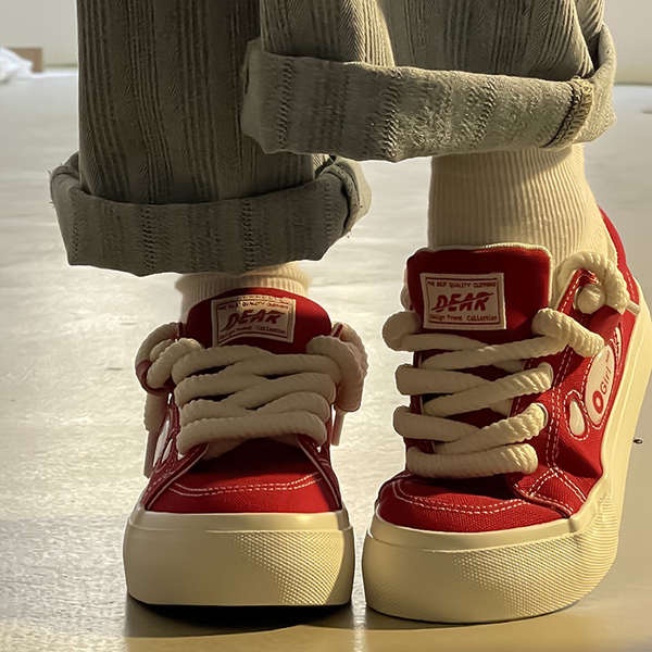 Giày Sneaker Đế Dày Thời Trang Mùa Hè 2023 Phong Cách Mới Cho Nữ