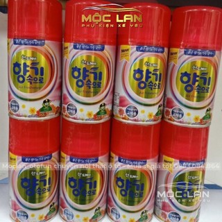 Combo 10 bình xịt cafe - nước hoa cafe trên xe ô tô Sandokkaebi Korea 300ml