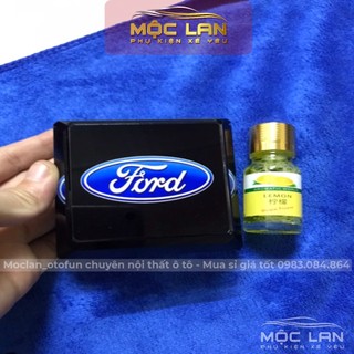 ( có video thật) nước hoa ô tô FORD - nước hoa pha lê logo hãng xe đặt taplo - đủ hãng siêu xe