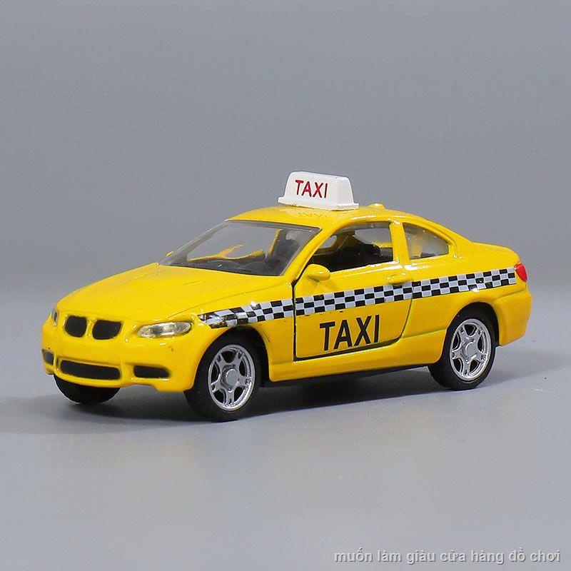 Ô Tô Hợp Kim Trẻ Em Kéo Lại Lực Đồ Chơi Ô Tô Cửa Mở Retro Xe Buýt Xe Buýt Kim Loại Xe Taxi Xe Cứu Thương🚂HÀNG CÓ SẴN🚋