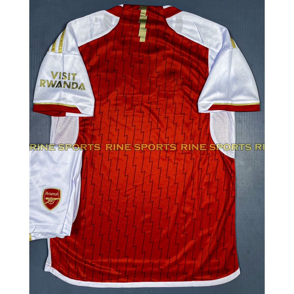 Hàng Thailand Super Bộ Áo bóng đá Ars - Arsenal sân nhà chuẩn thi đấu mùa mới 2023 - 2024