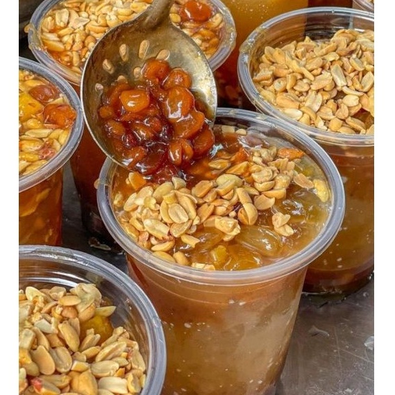 500gr Đá Me Rim Thơm / Me Hạt Dẻo Ngào Khóm Vị Chua Ngọt