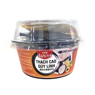 Thạch cao quy linh long nhãn sữa dừa 180g