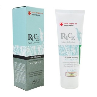 Sữa Rửa Mặt Dabo Rice Foam Cleansing Gạo Cao Cấp Chăm sóc da Nhờn, dưỡng da đẹp, sắc đẹp 150Ml Hàn Quốc