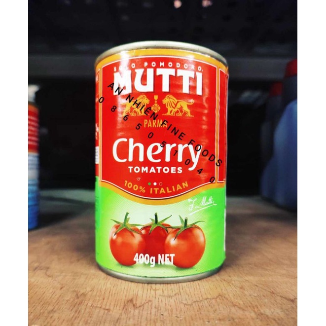 Sốt Cà Chua Italia Mutti Cherry Polpa Pizza Peeled Tomatoes Sauce
