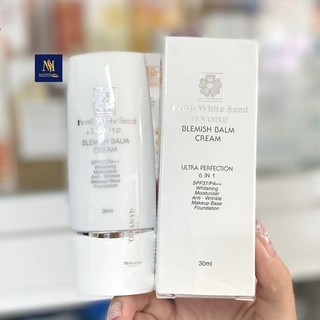 Kem Nền Tenamyd Fresh White Sand Blemish Balm Cream BB 6In1 Trang điểm, Che Khuyết Điểm 30Ml