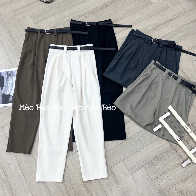 Quân baggy kèm belt xinh yêu mã 5529