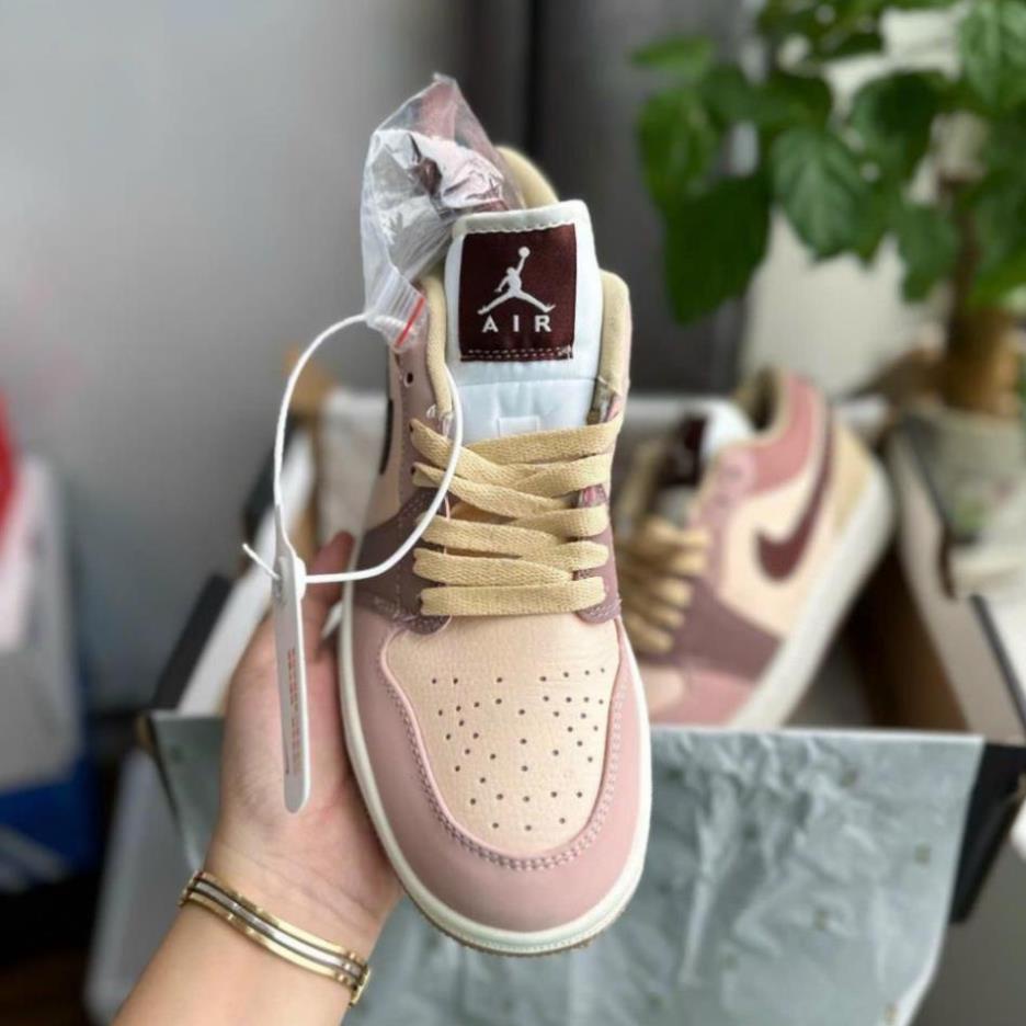 Giày thể thao Jordan 1 Low Milk Tea, JD Thấp Trà Sữa Bản Đẹp Chuẩn SC tặng kèm dây phụ - 19