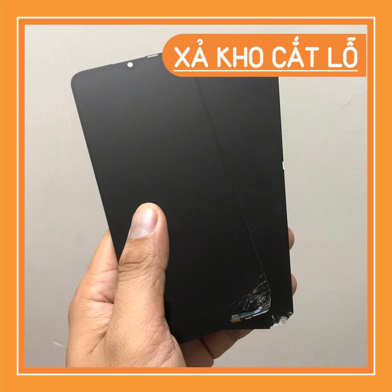 Màn hình hư vỡ Samsung A12. Màn hình xác Samsung A12 lấy cổ cáp hàng Zin bóc máy. BH 2 năm