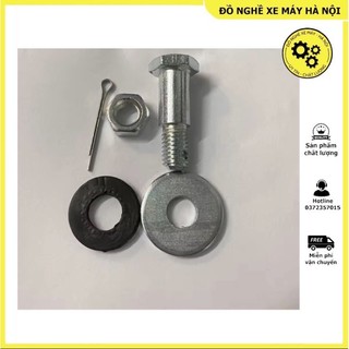 Bộ ốc bắt bát phanh, tai phanh xe máy 5 chi tiết
