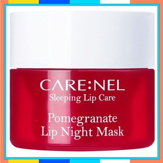 Mặt Nạ Ngủ Môi Giúp Cấp Ẩm, Tẩy Da Chết, Ngừa Lão Hoá Care:Nel Pomegranate Lip Night Mask 5g - Lựu