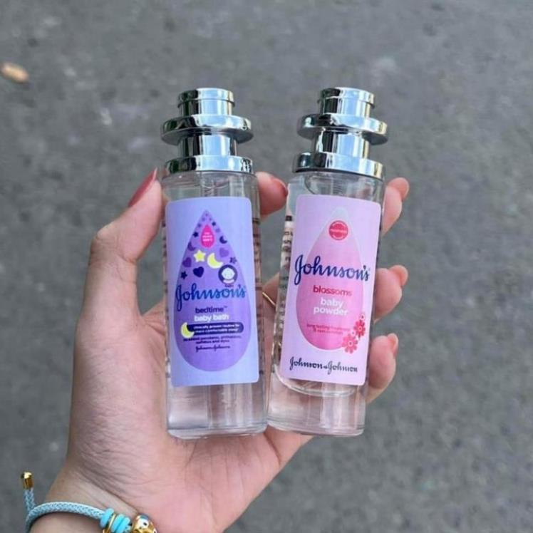 Nước Hoa Johnson baby Thái Lan 35ml hương phấn em bé dịu nhẹ