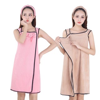 Khăn tắm dạng váy cỡ lớn dày dặn thấm hút tốt cho người lớn