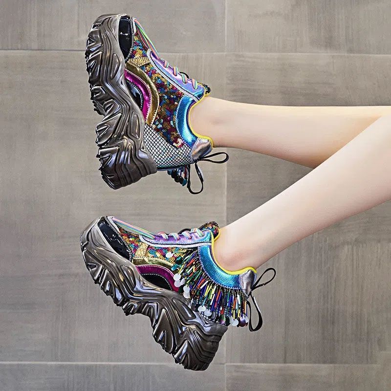 Giày Thể Thao Đế Dày Phong Cách Đường Phố Châu Âu Hàng Có Sẵn  Phong Cách Mới Bán Chạy Nhất Mùa Xuân Thu Dành Cho Bạn Nữ