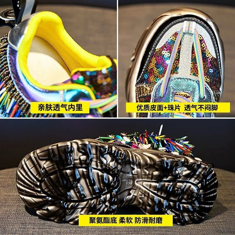 Giày Thể Thao Đế Dày Phong Cách Đường Phố Châu Âu Hàng Có Sẵn  Phong Cách Mới Bán Chạy Nhất Mùa Xuân Thu Dành Cho Bạn Nữ