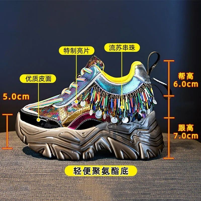 Giày Thể Thao Đế Dày Phong Cách Đường Phố Châu Âu Hàng Có Sẵn  Phong Cách Mới Bán Chạy Nhất Mùa Xuân Thu Dành Cho Bạn Nữ