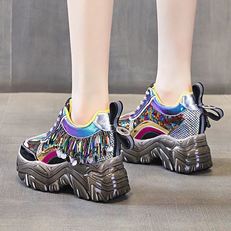 Giày Thể Thao Đế Dày Phong Cách Đường Phố Châu Âu Hàng Có Sẵn  Phong Cách Mới Bán Chạy Nhất Mùa Xuân Thu Dành Cho Bạn Nữ