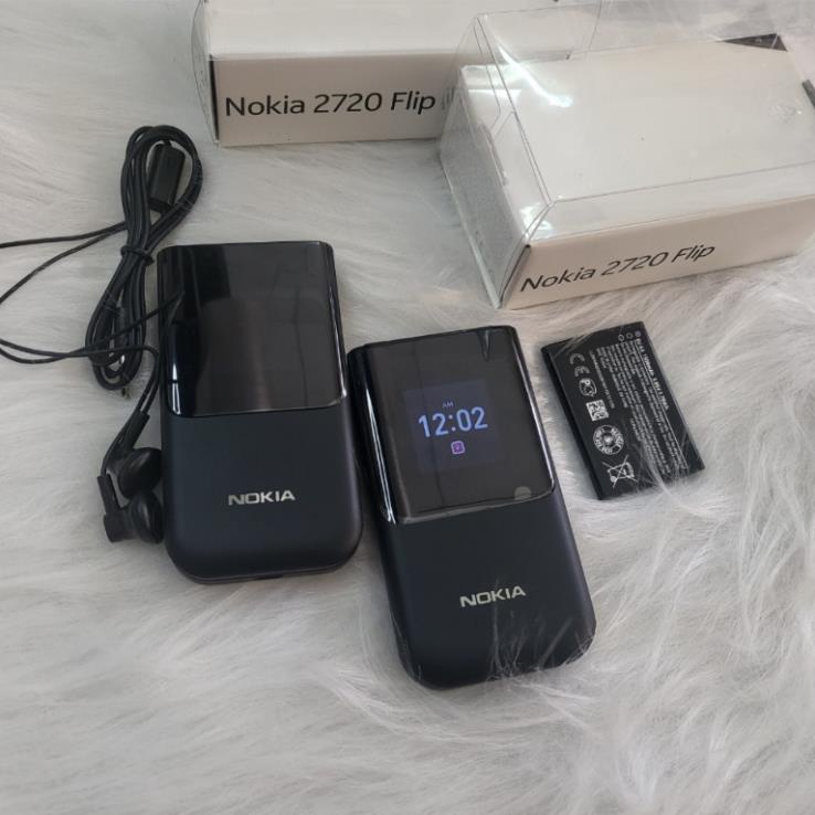 { BH 6 THÁNG } điện thoại nokia 2720 Flip. 2660 Flip  sóng 4G 2 sim.Bảo hành 1 đổi 1 trong 2 tháng | BigBuy360 - bigbuy360.vn