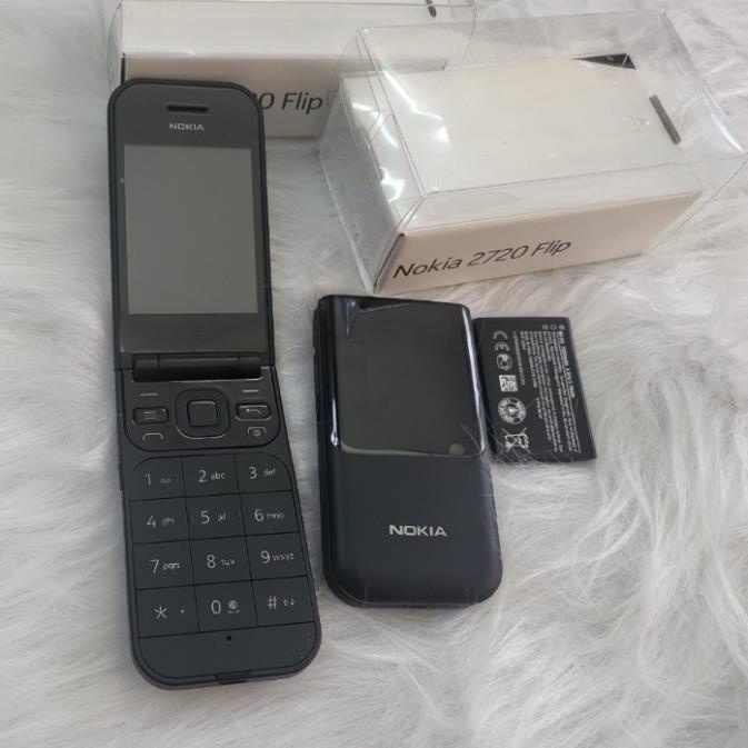 { BH 6 THÁNG } điện thoại nokia 2720 Flip. 2660 Flip  sóng 4G 2 sim.Bảo hành 1 đổi 1 trong 2 tháng | BigBuy360 - bigbuy360.vn