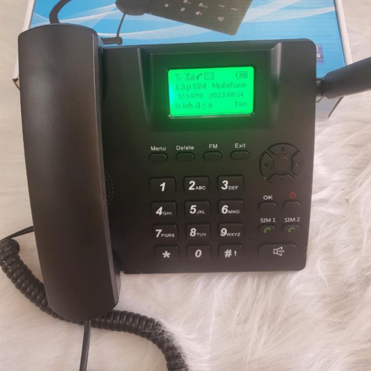 { BH 6 THÁNG } điện thoại độc lạ.máy bàn dùng 2 sim.pin 5C khi mất điện.dùng hotline. Bảo hành 1 đổi 1 trong 1 tháng | BigBuy360 - bigbuy360.vn