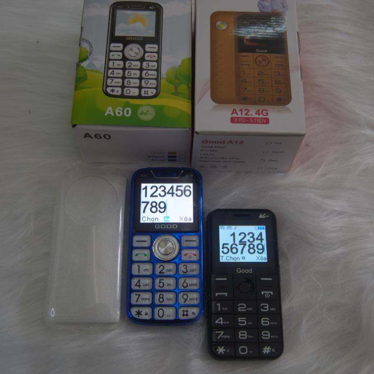 { BH 6 THÁNG } điện thoại cho người già, cao tuổi A60.A12.G800 4G 2sim.Loa to sóng khỏe. BH 1 đổi 1 trong 2 tháng | BigBuy360 - bigbuy360.vn