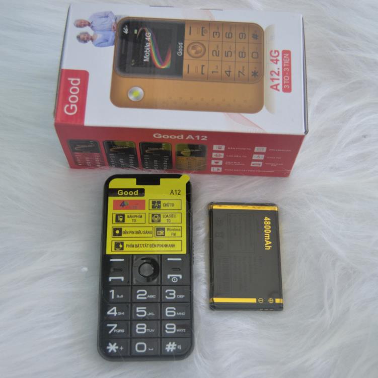 { BH 6 THÁNG } điện thoại cho người già A5.A12 sóng 4G 2sim. BẢO HÀNH 3 THÁNG.1 ĐỔI 1 TRONG 2 THÁNG | BigBuy360 - bigbuy360.vn