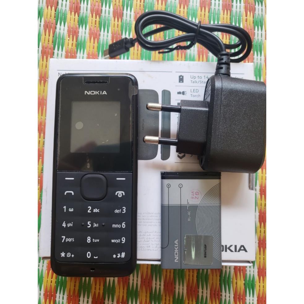 { BH 6 THÁNG } điện thoại nokia 105 (2015) Chính hãng 1 sim.Màn Zin Main Zin. Bảo hành 1 đổi 1 trong 2 tháng | BigBuy360 - bigbuy360.vn