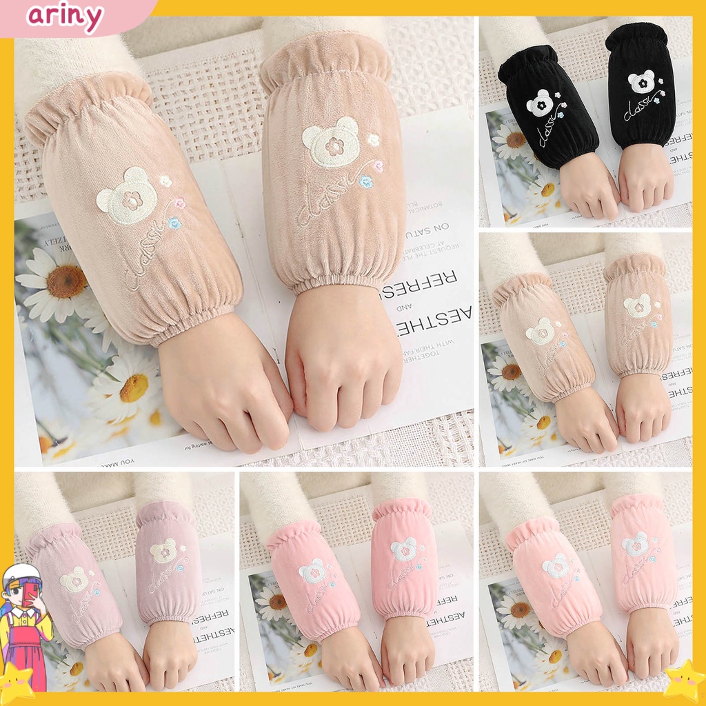 1 Cặp Tay Áo Mềm Mại Bảo Vệ Khi Làm Bếp Cho Người Lớn Và Trẻ Em