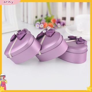 Hộp Quà Giấy Hình Trái Tim Với Nơ Trang Trí Sáng Tạo