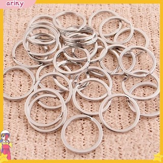 Bộ 25 khoen tròn 25mm làm móc khóa chuyên dụng