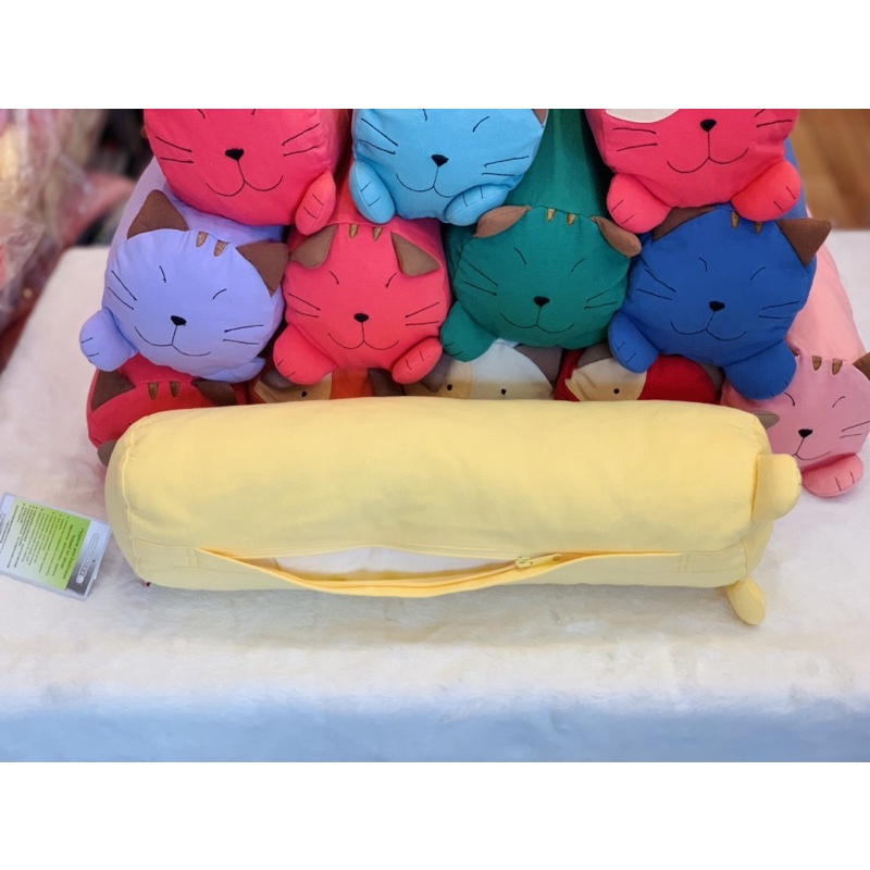 Gối ôm mèo Hikosen Cara 40cm